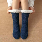 Pluizige Huissokken Dames met Antislipzool – Comfortabel en Warm voor Thuisgebruik 0