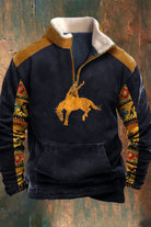 Polo Trui van Zacht Katoen met Intrigerende Prints voor Mannen – Perfecte Pasvorm en Ademend Materiaal 7