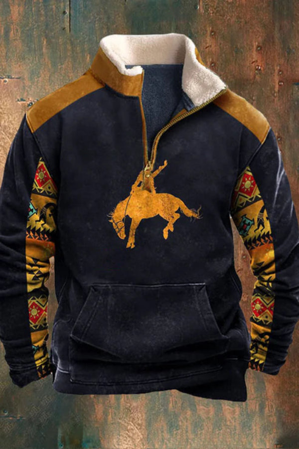 Polo Trui van Zacht Katoen met Intrigerende Prints voor Mannen – Perfecte Pasvorm en Ademend Materiaal 7