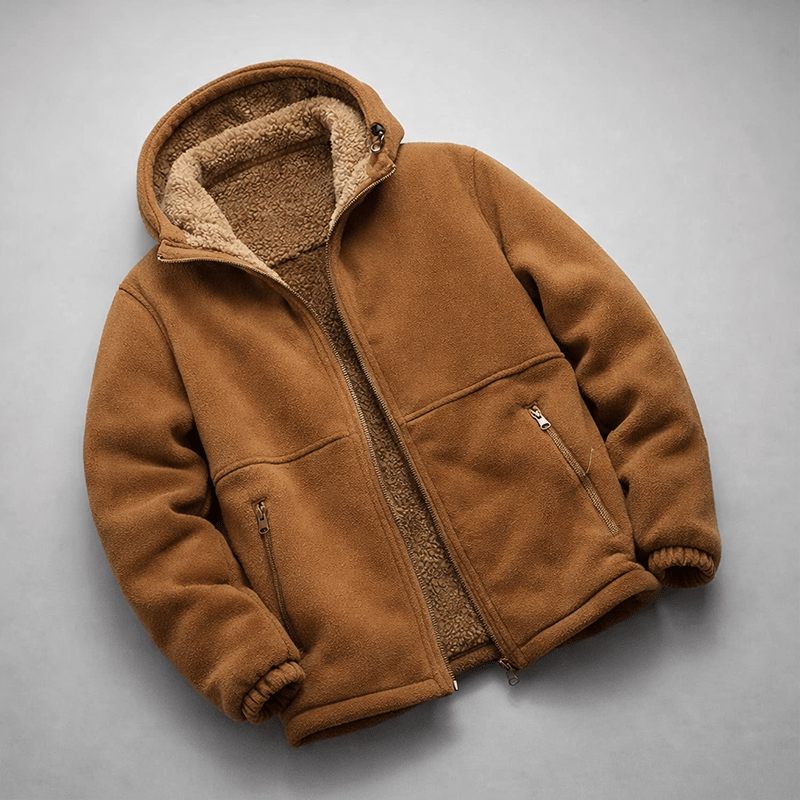 Ronan Fleecejack met Ritssluiting en Hoge Kraag voor Comfortabele Warmte - Zachte Isolatie voor Dagelijks Gebruik 4