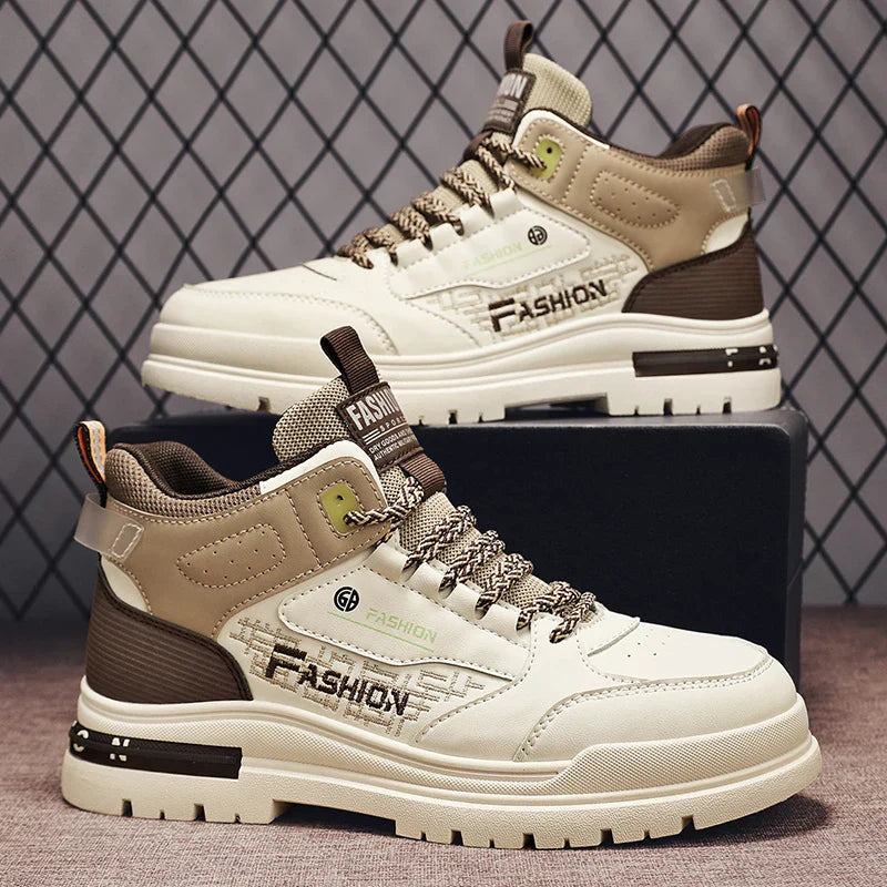 Stoere Heren Sneakers met Hoge Schacht – Stijlvolle Comfortschoenen voor Elke Dag 1