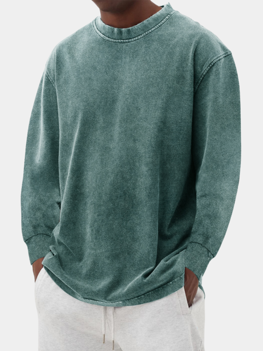 Stijlvol Casual Sweatshirt met Ronde Hals en Comfortabele Pasvorm – Verkrijgbaar in Diverse Kleuren en Maten S t/m XL 0