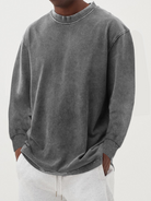 Stijlvol Casual Sweatshirt met Ronde Hals en Comfortabele Pasvorm – Verkrijgbaar in Diverse Kleuren en Maten S t/m XL 2