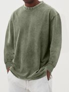 Stijlvol Casual Sweatshirt met Ronde Hals en Comfortabele Pasvorm – Verkrijgbaar in Diverse Kleuren en Maten S t/m XL 4