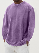 Stijlvol Casual Sweatshirt met Ronde Hals en Comfortabele Pasvorm – Verkrijgbaar in Diverse Kleuren en Maten S t/m XL 7