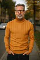 Stijlvolle Geruite Herentrui van Ademend Wol met Slanke Pasvorm en Taps Toelopen Manchetten - Diverse Kleuren Beschikbaar 0