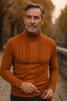 Stijlvolle Geruite Herentrui van Ademend Wol met Slanke Pasvorm en Taps Toelopen Manchetten - Diverse Kleuren Beschikbaar 