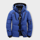 Stijlvolle Gewatteerde Vrijetijdsjas met Verstelbare Capuchon en Meerdere Ritszakken - Ideaal voor Koude Dagen 1