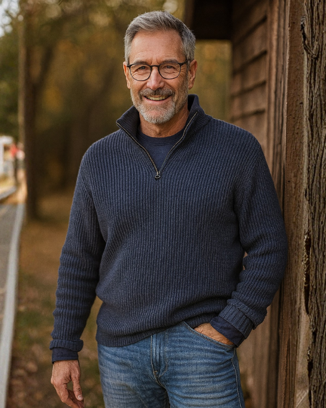 Stijlvolle Katoenen Heren Trui - Business Sweater in Hoogwaardig Katoen voor Zakelijke en Casual Gelegenheden 00