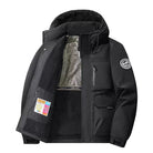 Stijlvolle Winterjas met Verstelbare Capuchon en Praktische Zakken – Comfortabele Bovenkleding voor Elke Gelegenheid 1