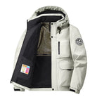 Stijlvolle Winterjas met Verstelbare Capuchon en Praktische Zakken – Comfortabele Bovenkleding voor Elke Gelegenheid 2