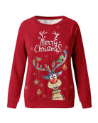 Trendy Dames Kerstsweater met Lange Mouwen in Diverse Kleuren - Casual Dames Truien voor de Feestdagen 6