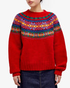 Vintage Gestreepte Dames Trui met Lange Mouwen – Comfortabele en Tijdloze Sweater voor Elke Gelegenheid 0