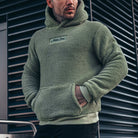 Heren Sherpa Pullover Hoodie - 1