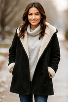 Warme Dames Fleece Jas met Elegante Snit en Zachte Voering – Perfect voor de Winter 0