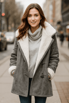 Warme Dames Fleece Jas met Elegante Snit en Zachte Voering – Perfect voor de Winter 2