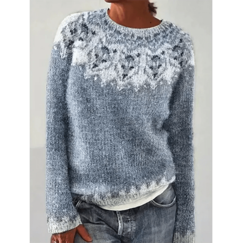 Warme Damestrui met Lange Mouwen van Zacht Materiaal – Comfortabele Winter Pullover voor Dames 0