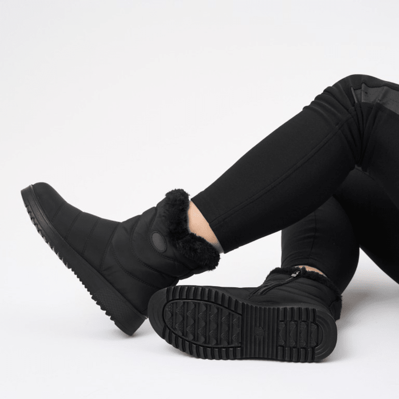 Waterdichte Antislip Winterlaarzen Dames met Isolatie en Dempingssysteem voor Koud en Nat Weer 4