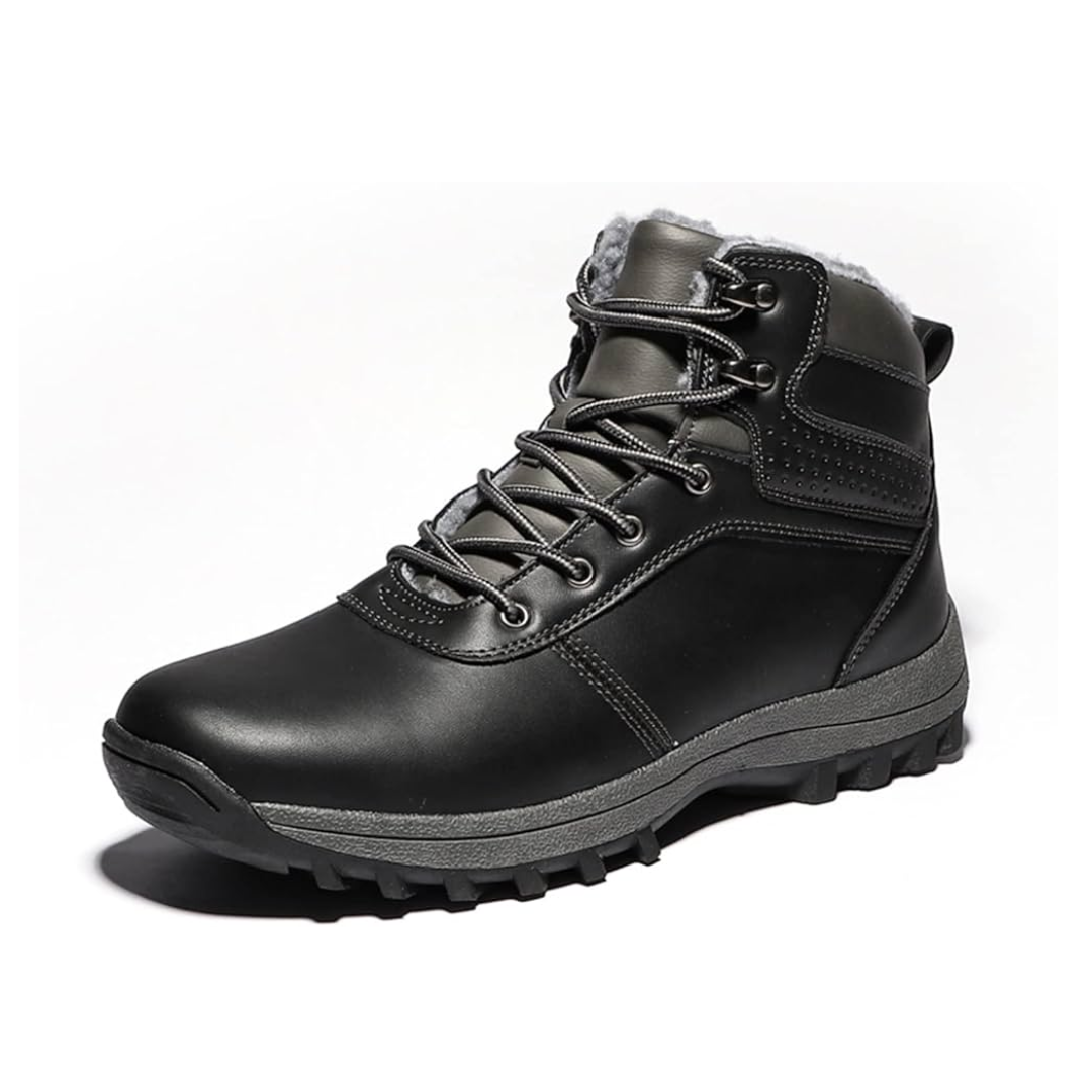 Waterdichte Bergschoenen Dames met Pluche Voering en Antislip Zool voor Winterwandelingen 7