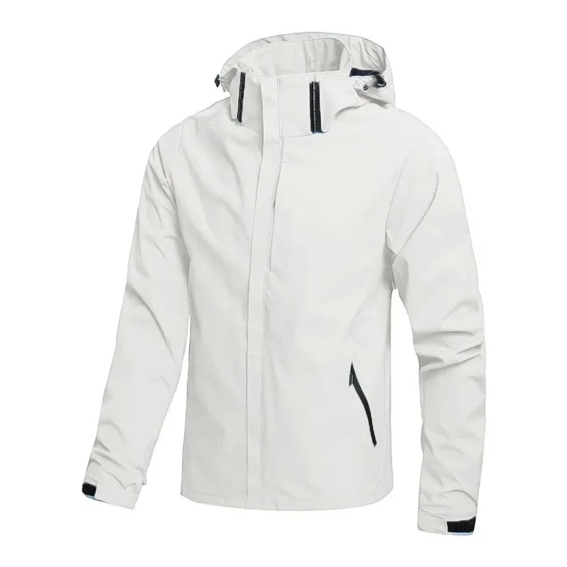 Weerbestendig Unisex Soft Shell Jas met Lange Mouwen voor Actieve Lifestyle – Ideaal voor Outdoor en Sportactiviteiten 4