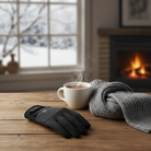 Winter Fietshandschoenen Heren - Waterdicht, Thermisch Geïsoleerd, Touchscreen, Antislip Grip, Zwart 4