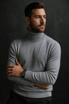 Zachte Coltrui van Premium Kasjmiermix voor Heren – Tijdloos Ontwerp en Ademend Materiaal 2