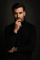 Zachte Coltrui van Premium Kasjmiermix voor Heren – Tijdloos Ontwerp en Ademend Materiaal 4