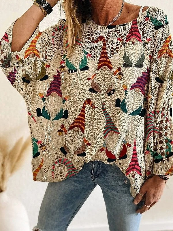 Zachte Gehaakte Trui voor Dames – Comfortabele Warmte & Stijlvolle Pasvorm 6