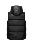 Zwart Dames Vest met Afneembare Capuchon en Waterbestendige Buitenlaag – Thermisch Puffervest voor Optimale Warmte en Comfort 8