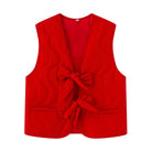 Zwart Gewatteerd Dames Vest met Knoopsluiting en Twee Zijzakken – Comfortabel en Stijlvol 3