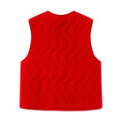 Zwart Gewatteerd Dames Vest met Knoopsluiting en Twee Zijzakken – Comfortabel en Stijlvol 4