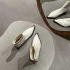 Zwarte Enkellaarsjes Dames met Puntige Neus en Hoge Hak – Elegante en Comfortabele Schoenen 4