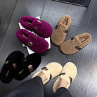 Warme Lamswol Schoenen in Feeënstijl – Comfortabele & Magische Winter Slippers voor Dames 7
