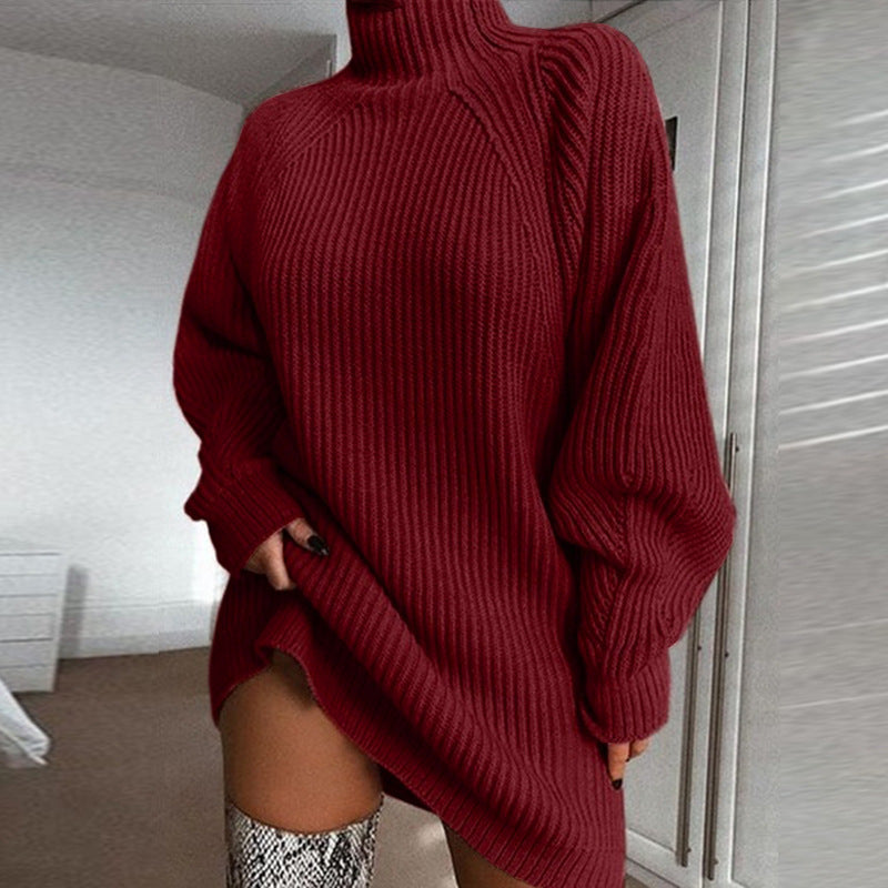 Warme Oversized Damestrui – Zachte en Comfortabele Pullover voor Koude Dagen-04