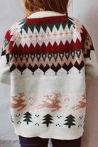 Dames Drop Shoulder Trui – Comfortabele Lange Mouwen Sweater met Ronde Hals 6