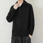 Oversized Damestrui met Kwartrits – Comfortabele en Stijlvolle Gebreide Sweater-03