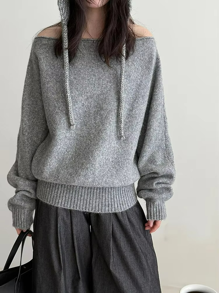 Zachte Oversized Gebreide Trui – Comfortabele en Stijlvolle Damestrui-01