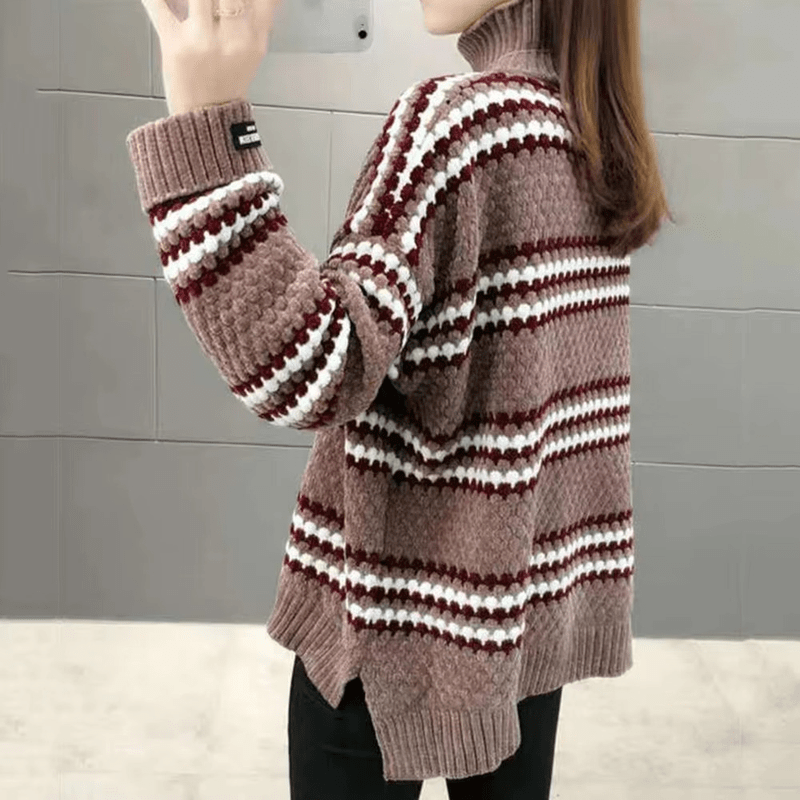 Elegante Trui met Kraag voor Dames – Zacht en Comfortabel voor Winterdagen