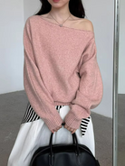 Zachte Oversized Gebreide Trui – Comfortabele en Stijlvolle Damestrui-03