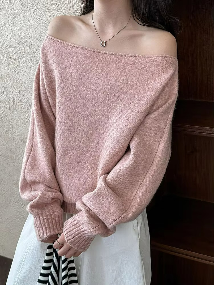 Zachte Oversized Gebreide Trui – Comfortabele en Stijlvolle Damestrui-04