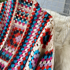 Kleurrig Gebreid Vest voor Dames – Stijlvol, Comfortabel en Warm - 7