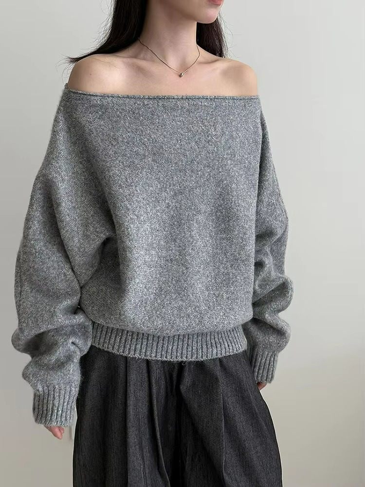 Zachte Oversized Gebreide Trui – Comfortabele en Stijlvolle Damestrui-02