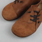 Leren Dames Loafers – Casual Instapschoenen met Platte Zool in Bruin 4